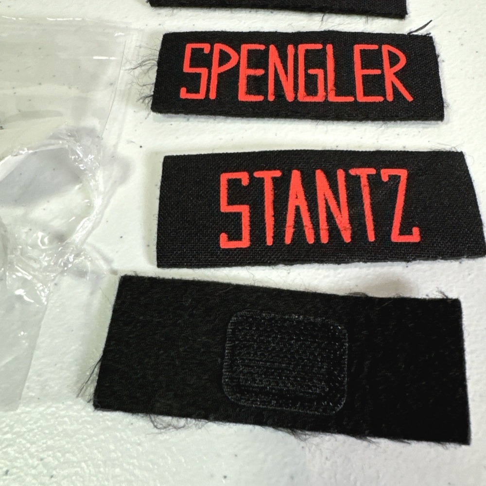 Ghostbusters Costume Patches Zeddemore Spengler Stantz Venkman Kids Replacement - Picture 2 of 2